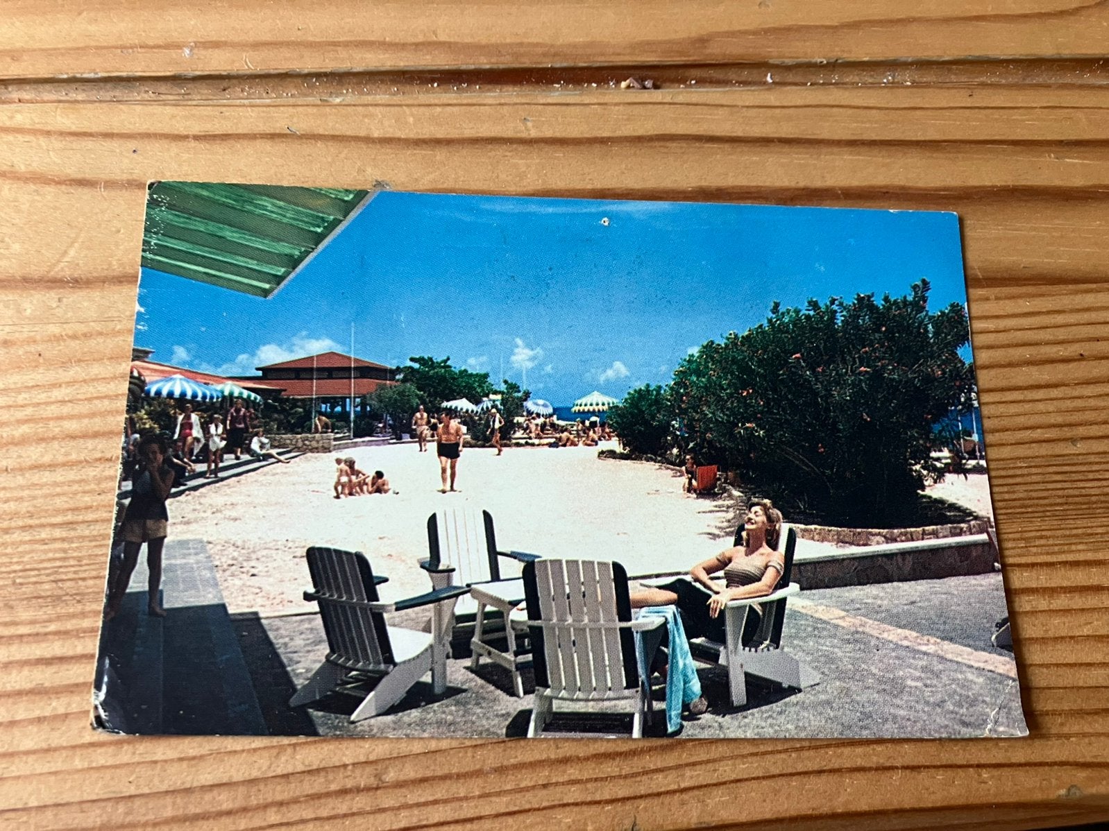 Ansichtkaart Curacao, piscadera bay club, Ophalen of Verzenden