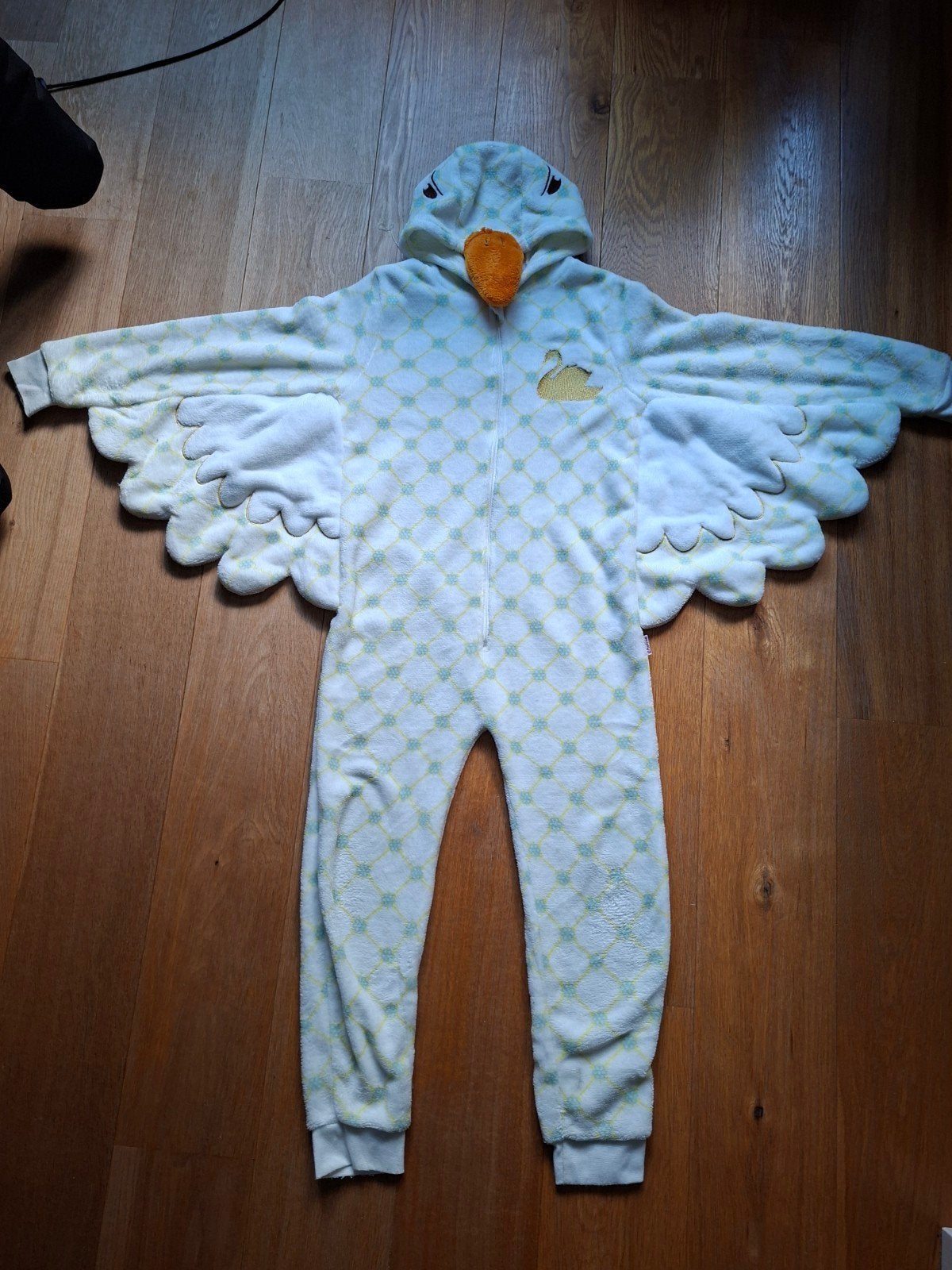 Efteling onesie zwaan maat 122/128 in nieuwstaat!, Overige typen, Meisje, Nieuw, Efteling