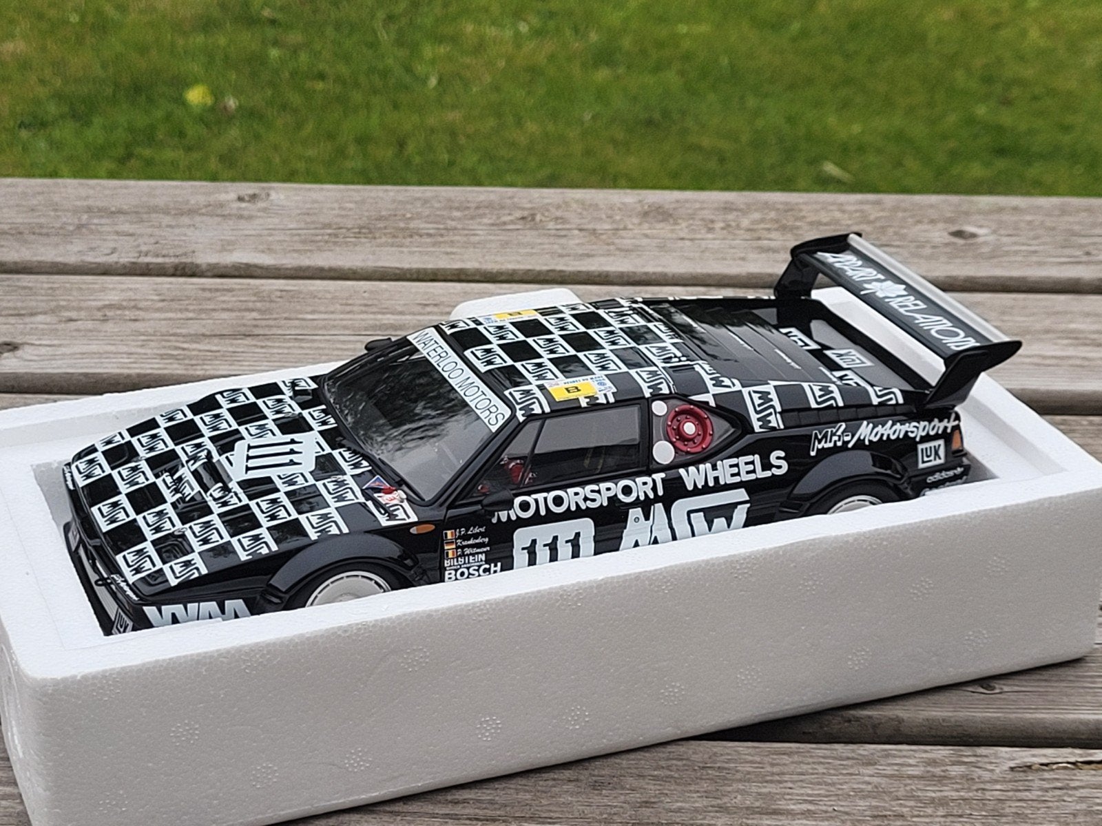 BMW M1 Procar 24h Le Mans 1986 Minichamps 1/500 stuks, Ophalen of Verzenden, Nieuw, Auto, MiniChamps