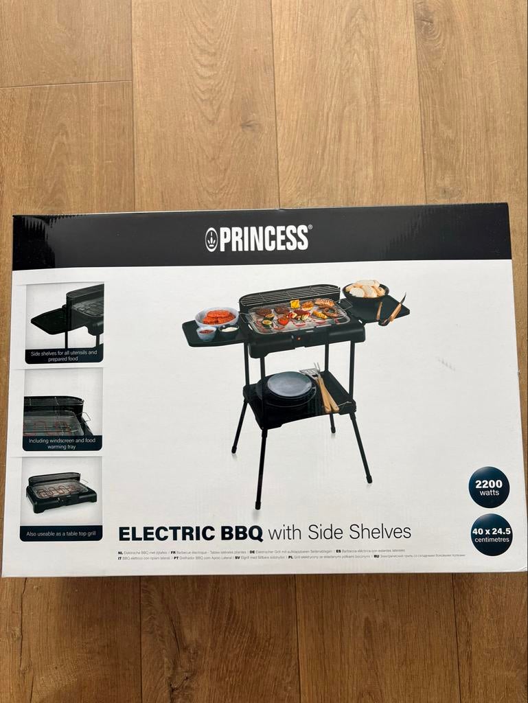 Nieuw - Princess Elektrische BBQ 2200W, Ophalen, Nieuw