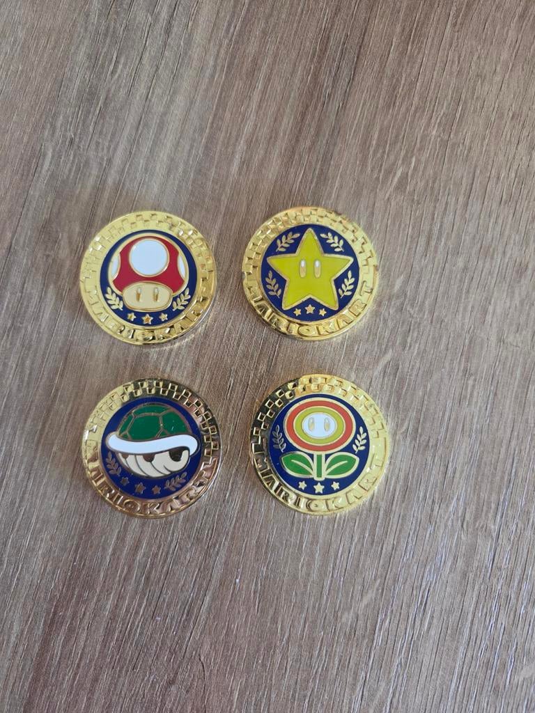 Mario Kart Coins Limited Edition (4 stuks), Verzamelen, Supermarktacties, Plus, Ophalen