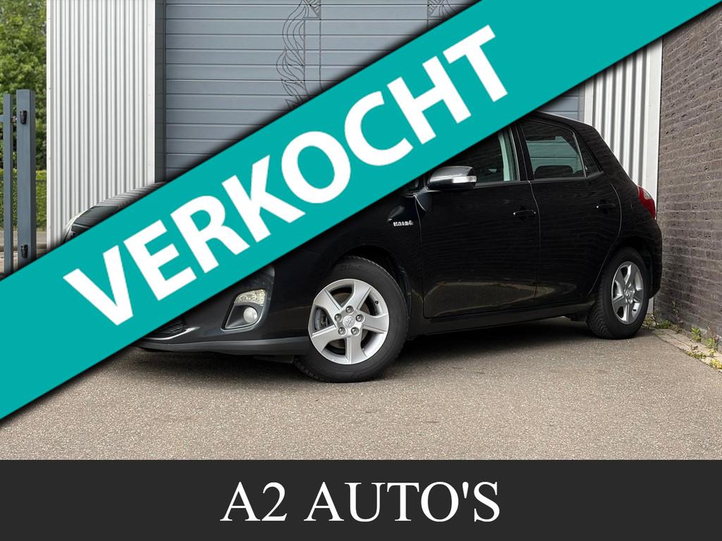Toyota Auris 1.8 Full Hybrid Aspiration Automaat|Ecc|Cruise, Euro 5, Stof, Gebruikt, 4 cilinders