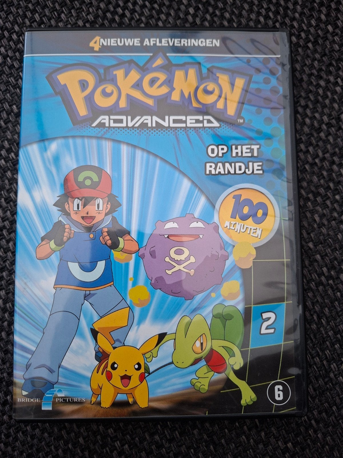 Pokémon Advanced: Op het Randje - DVD, Gebruikt, Animatie, Alle leeftijden, Tv-serie