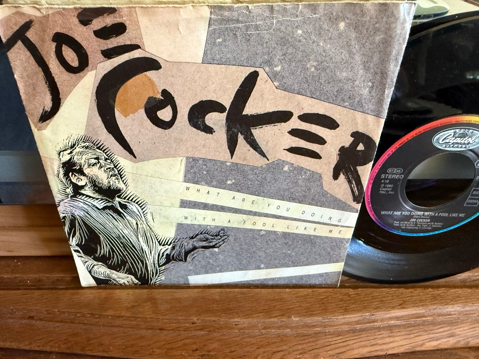 Joe Cocker - What Are You Doing With A Fool Like Me (Single), Originele persing, 7 inch, Ophalen of Verzenden, Zo goed als nieuw