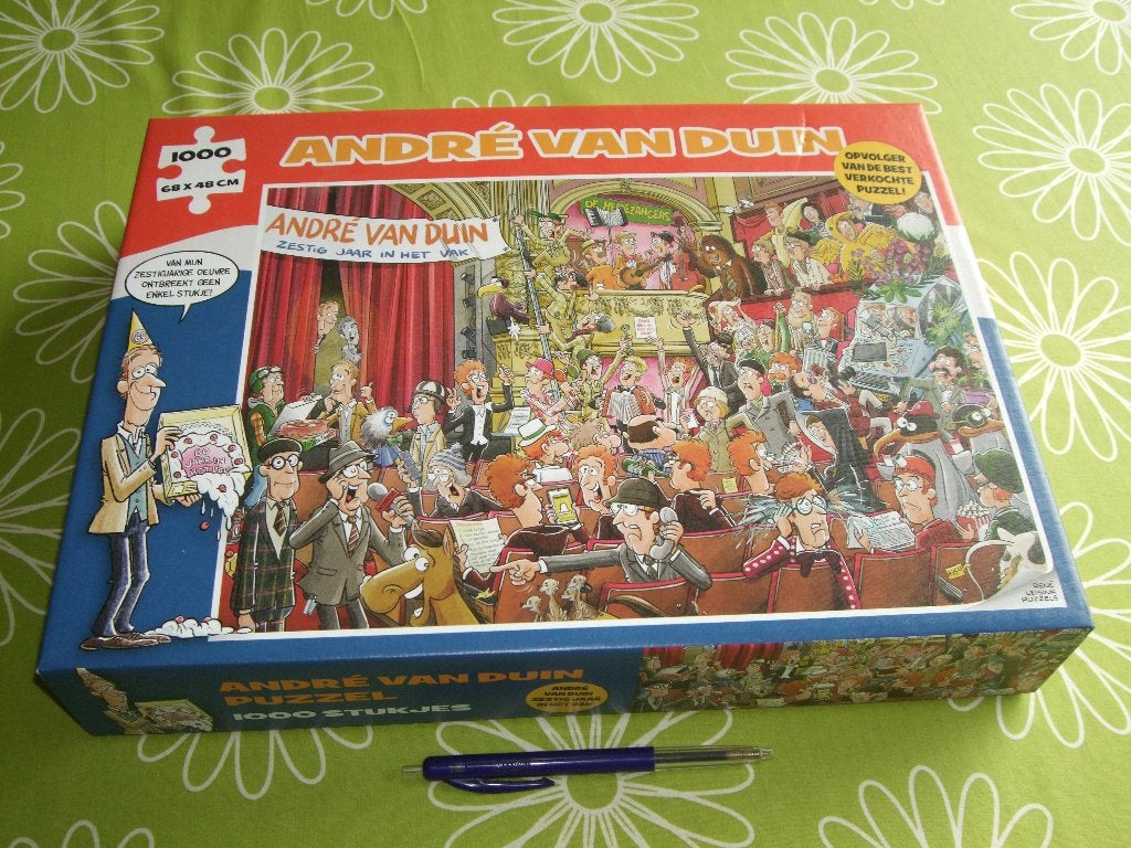 Nieuw: André van Duin - 60 jaar in het vak - 1000 stukjes, Ophalen of Verzenden, 500 t/m 1500 stukjes, Nieuw, Legpuzzel