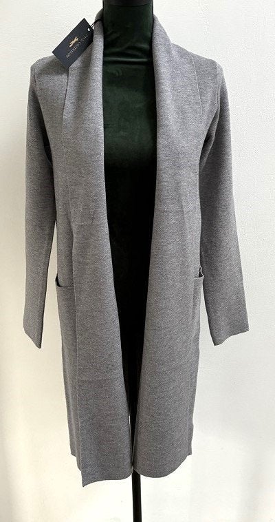 SPLINTERNIEUW Paul Costelloe lang grijs vest (tussen) jas S, Nieuw, Maat 36 (S), Grijs, Paul Costelloe