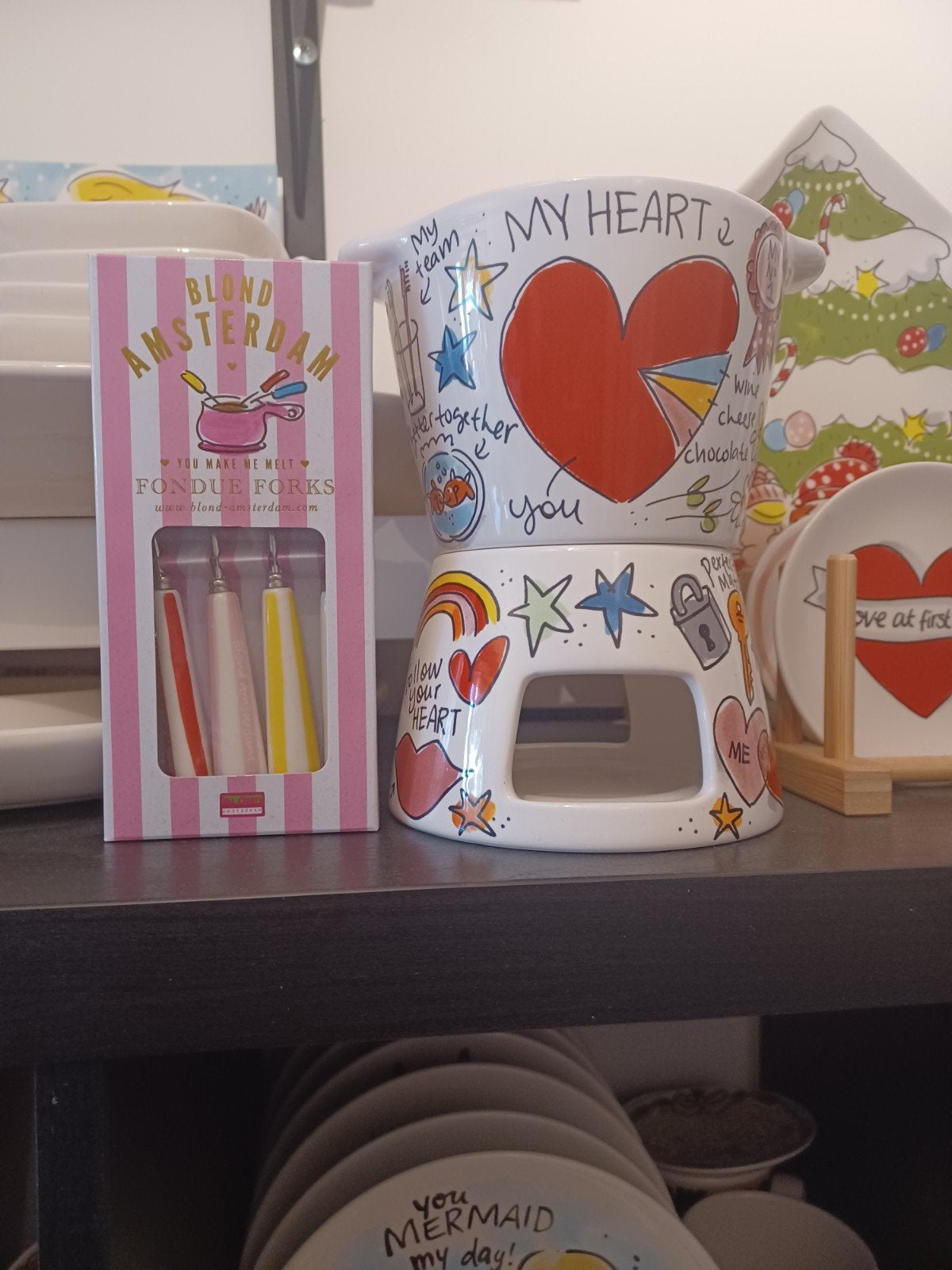 Blond Amsterdam Mini Fondue Set - Valentijn Editie, Blond Amsterdam, Overige typen, Nieuw, Ophalen of Verzenden
