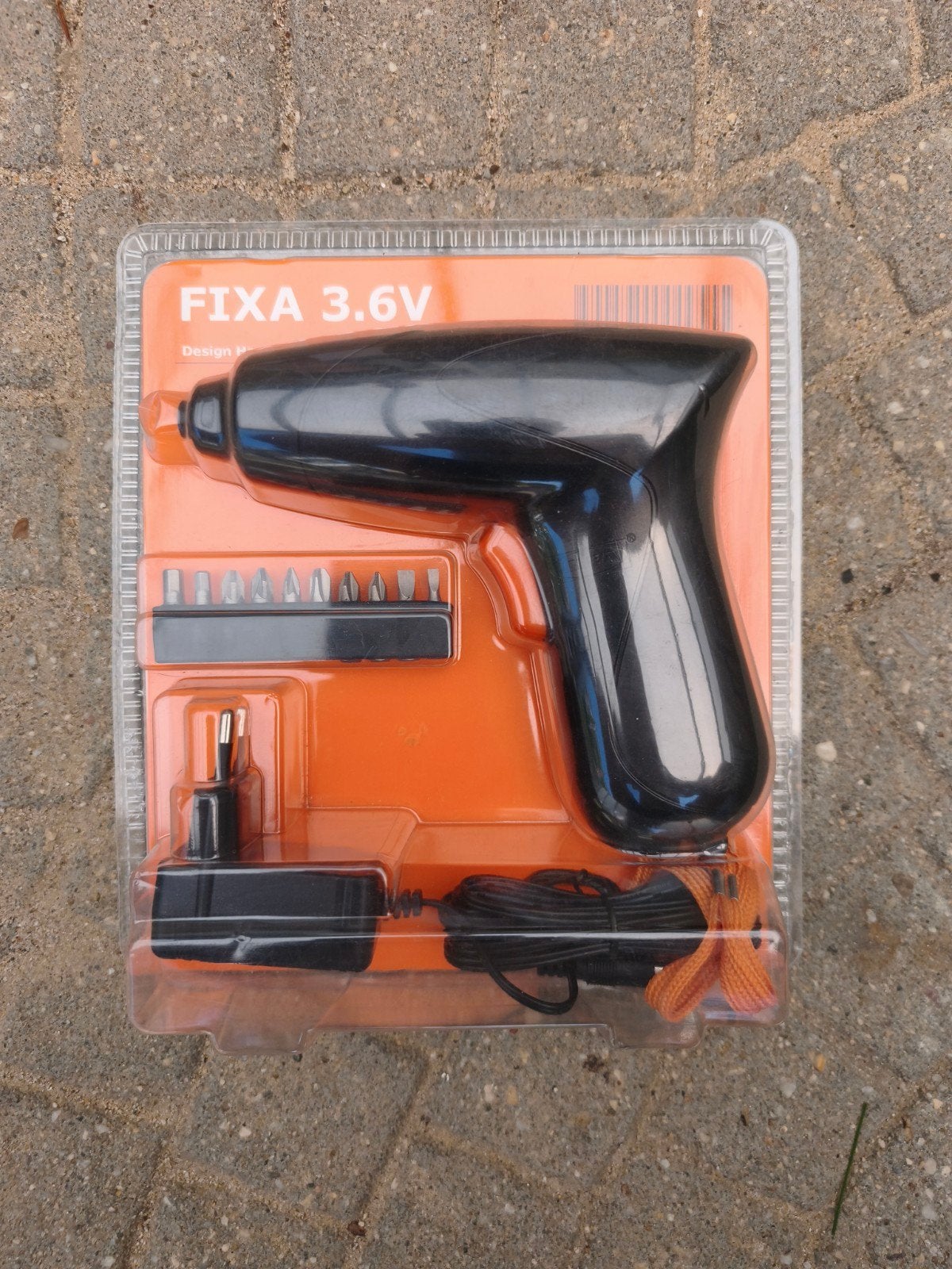 FIXA 3.6V Schroefmachine met bits en oplader, Doe-het-zelf en Verbouw, Gereedschap | Boormachines, Ophalen of Verzenden, Nieuw