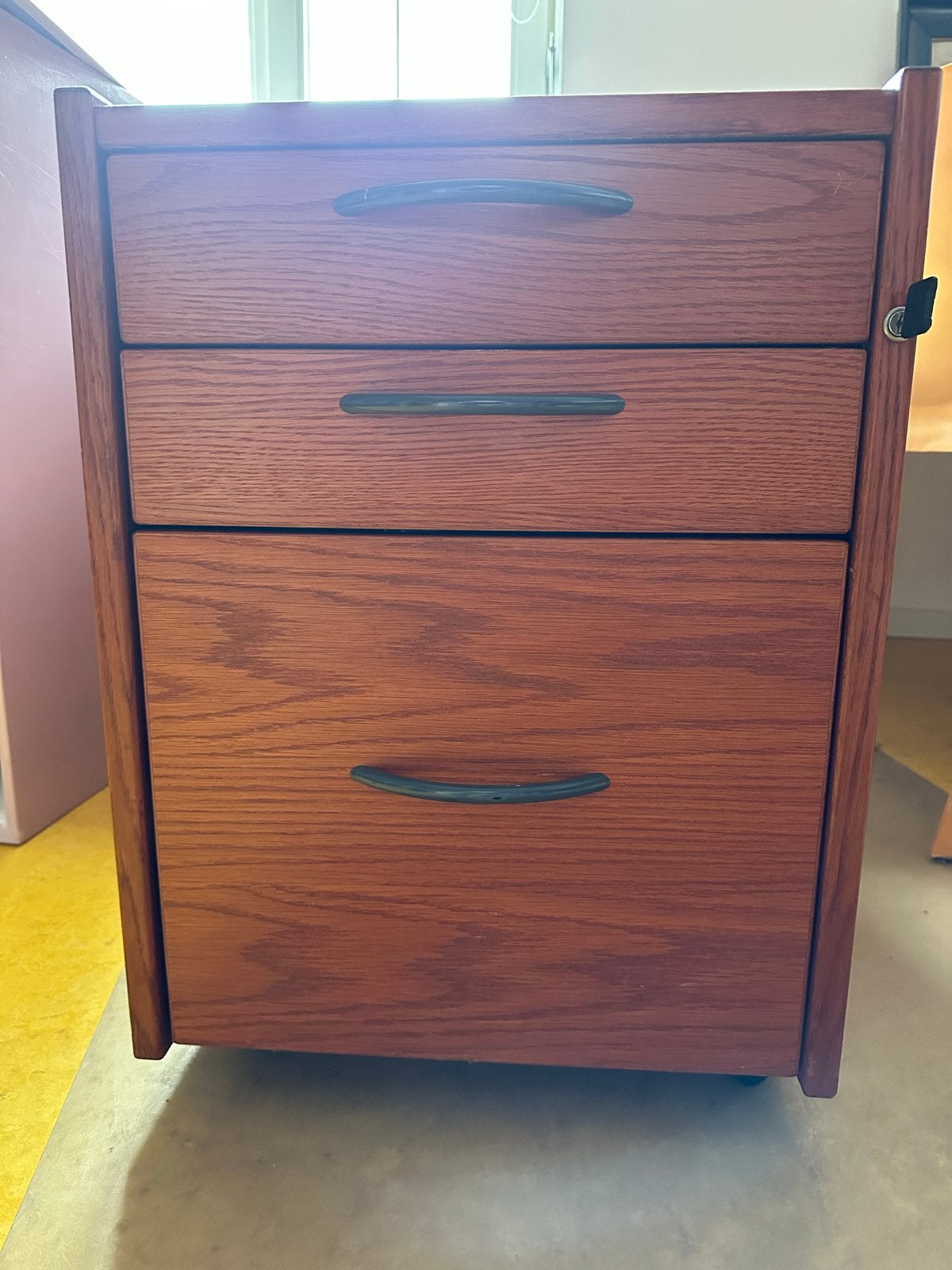 Houten ladeblok met 3 laden, Ophalen, Gebruikt
