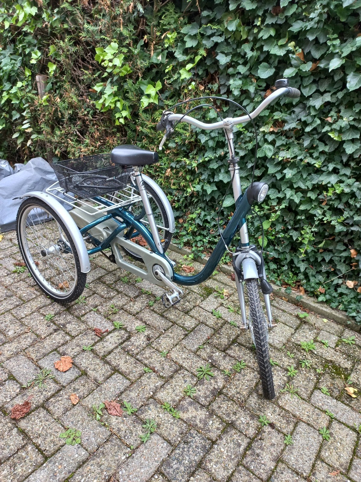 Driewieler, Ophalen, Gebruikt, Terugtraprem
