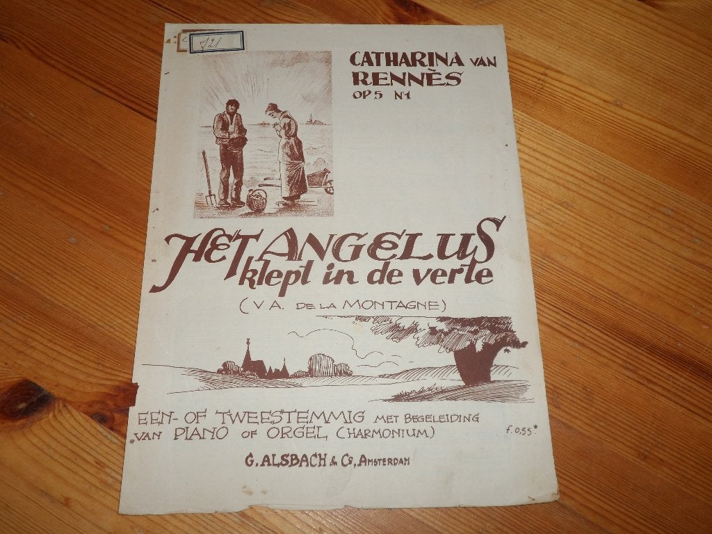 Het angelus klept in de verte - cath. Van rennes, Gebruikt, Zang, Ophalen of Verzenden, Artiest of Componist
