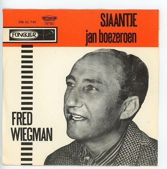 Single van Fred Wiegman uit 1963, Gebruikt, Verzenden, 7 inch, Levenslied of Smartlap