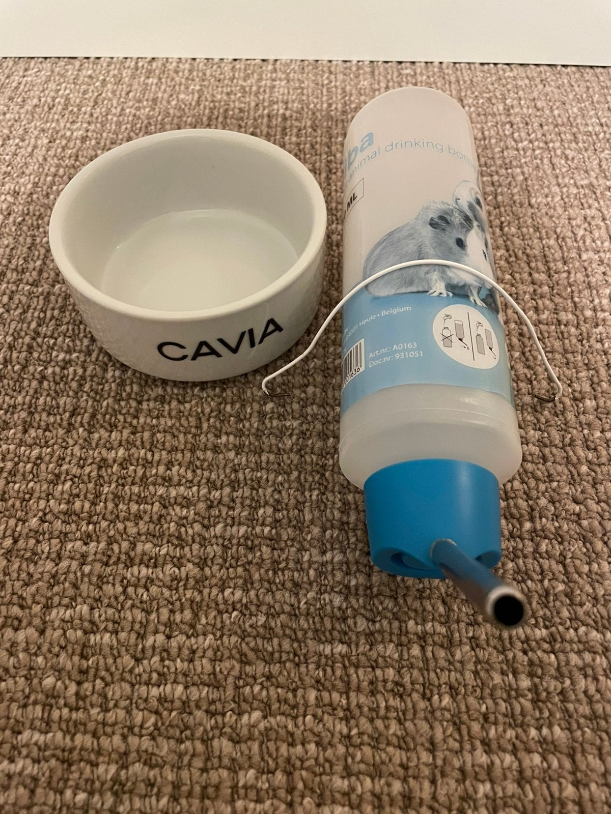 Caviaspulletjes, Ophalen, Zo goed als nieuw, Voerbakje