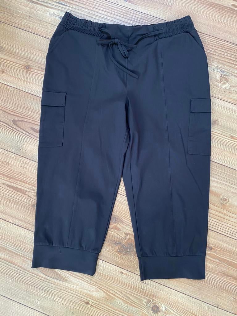 Studio anneloes cargo capri zwart maat xxl, Ophalen of Verzenden, Zwart, Driekwart