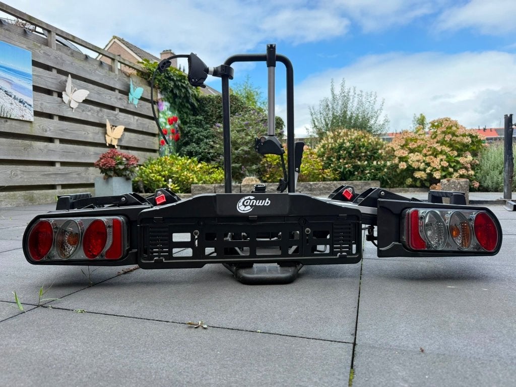 Fietsendrager ANWB Touring Flex Plus II, Ophalen, Zo goed als nieuw, 2 fietsen, Trekhaakdrager