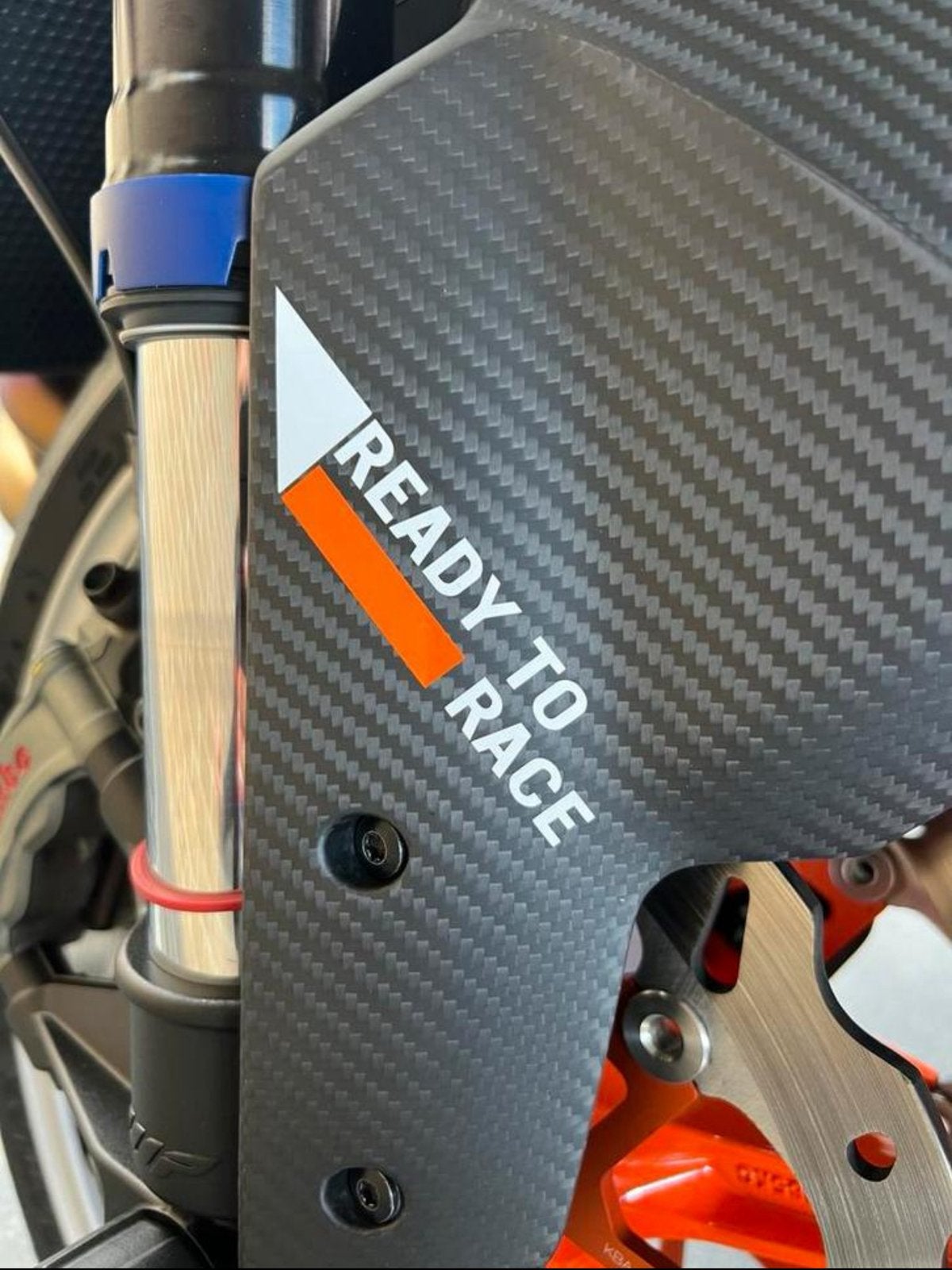 KTM Voorste spatbord stickers, Ophalen of Verzenden, Zo goed als nieuw