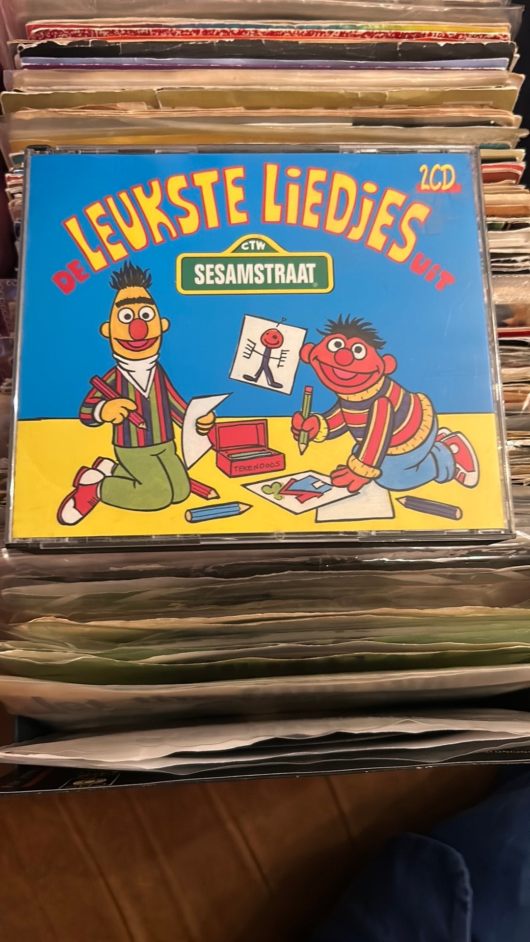 Sesamstraat - bert en ernie, Cd's en Dvd's, Cd's | Kinderen en Jeugd, Ophalen of Verzenden, Zo goed als nieuw