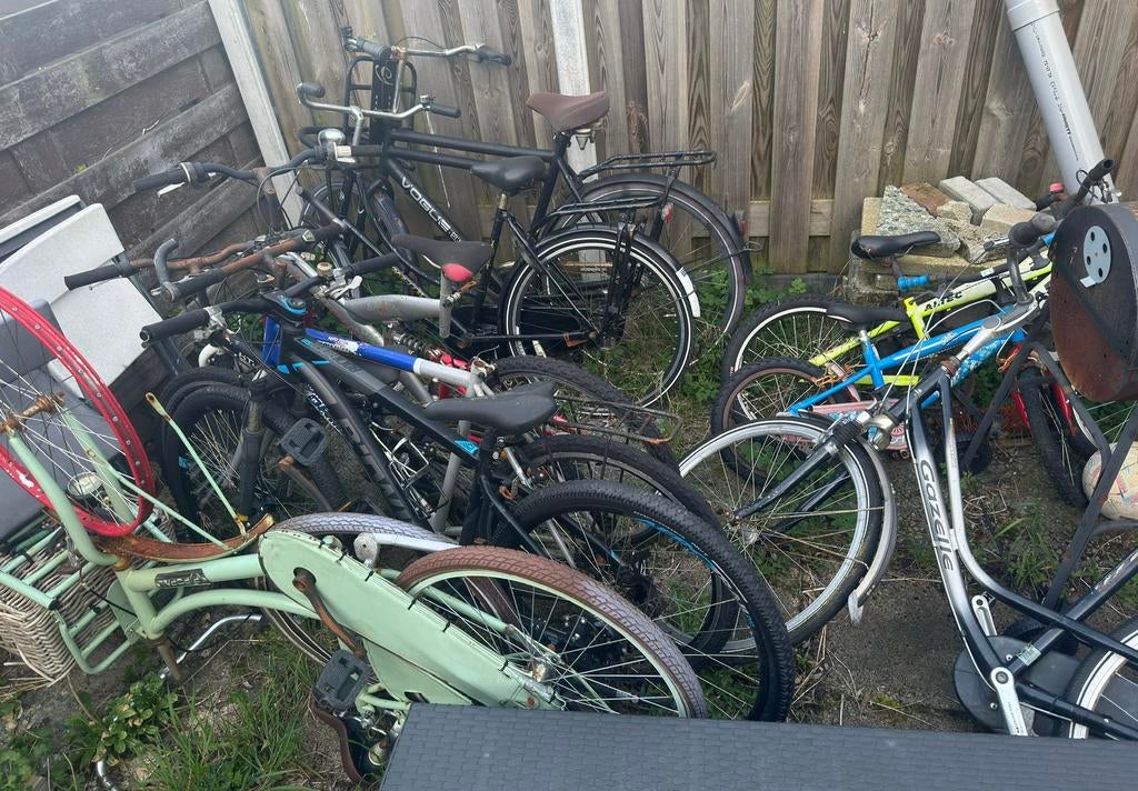 Partij fietsen diverse modellen TEAB, Fietsen en Brommers, Ophalen, Gebruikt, Overige merken