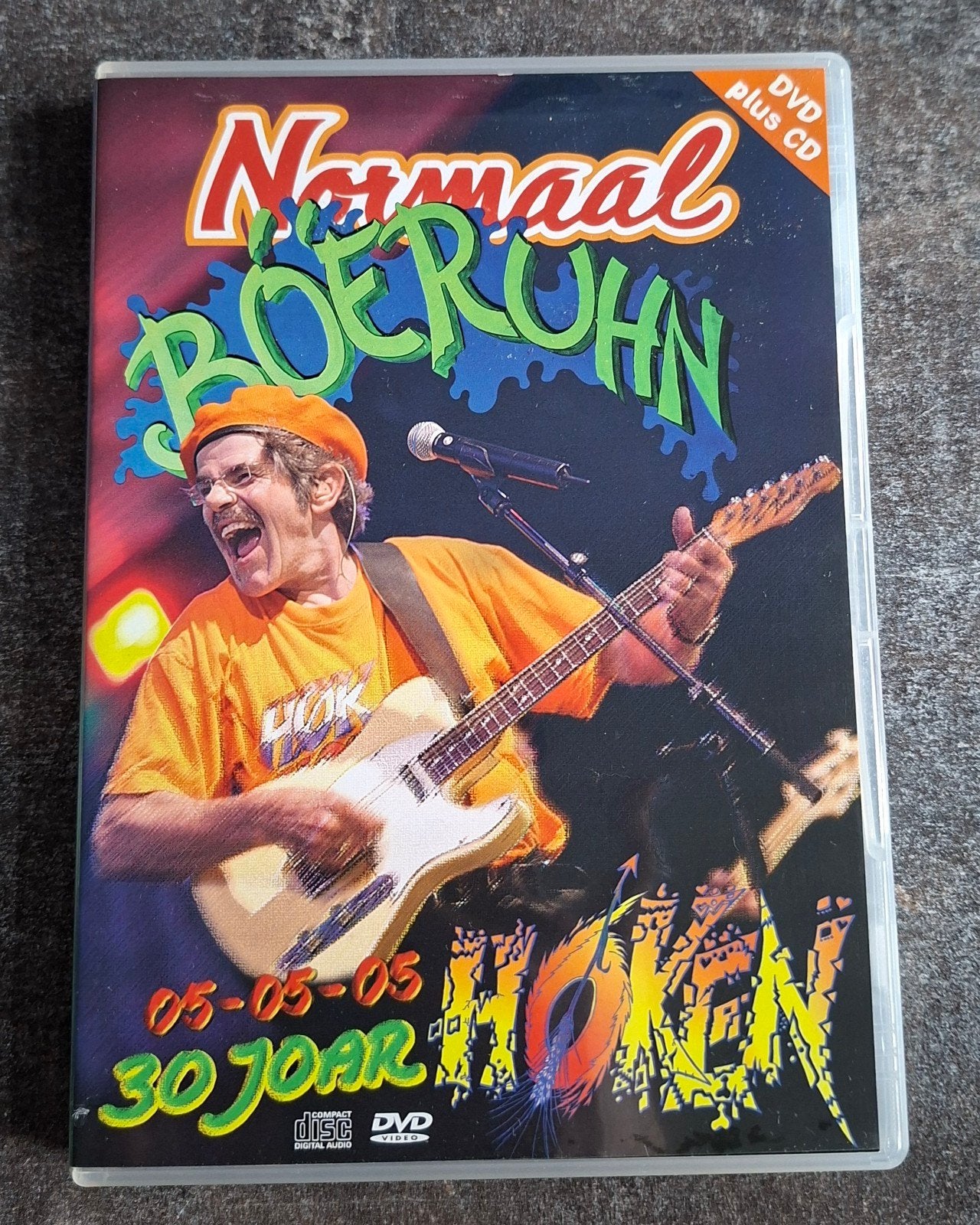 Dvd + cd Normaal Boeruhn (05-05-05) 30 jaar Hoken, Alle leeftijden, Ophalen of Verzenden, Gebruikt