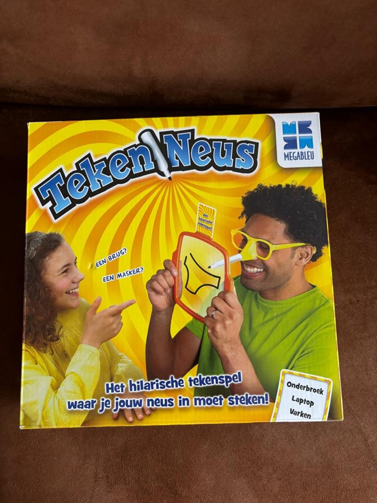 Teken neus spel, Ophalen