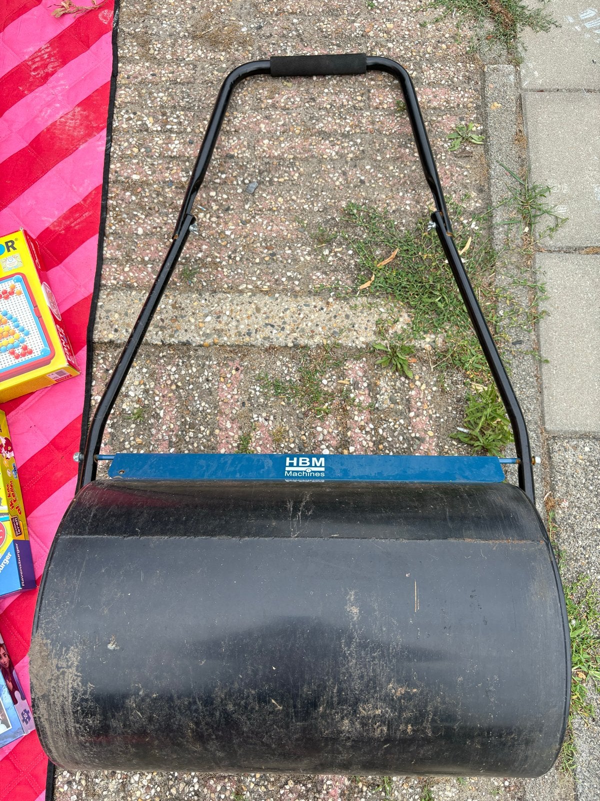 HBM Machines Tuinwals - Handige Gazonroller, Ophalen, Gebruikt, Handgrasmaaier