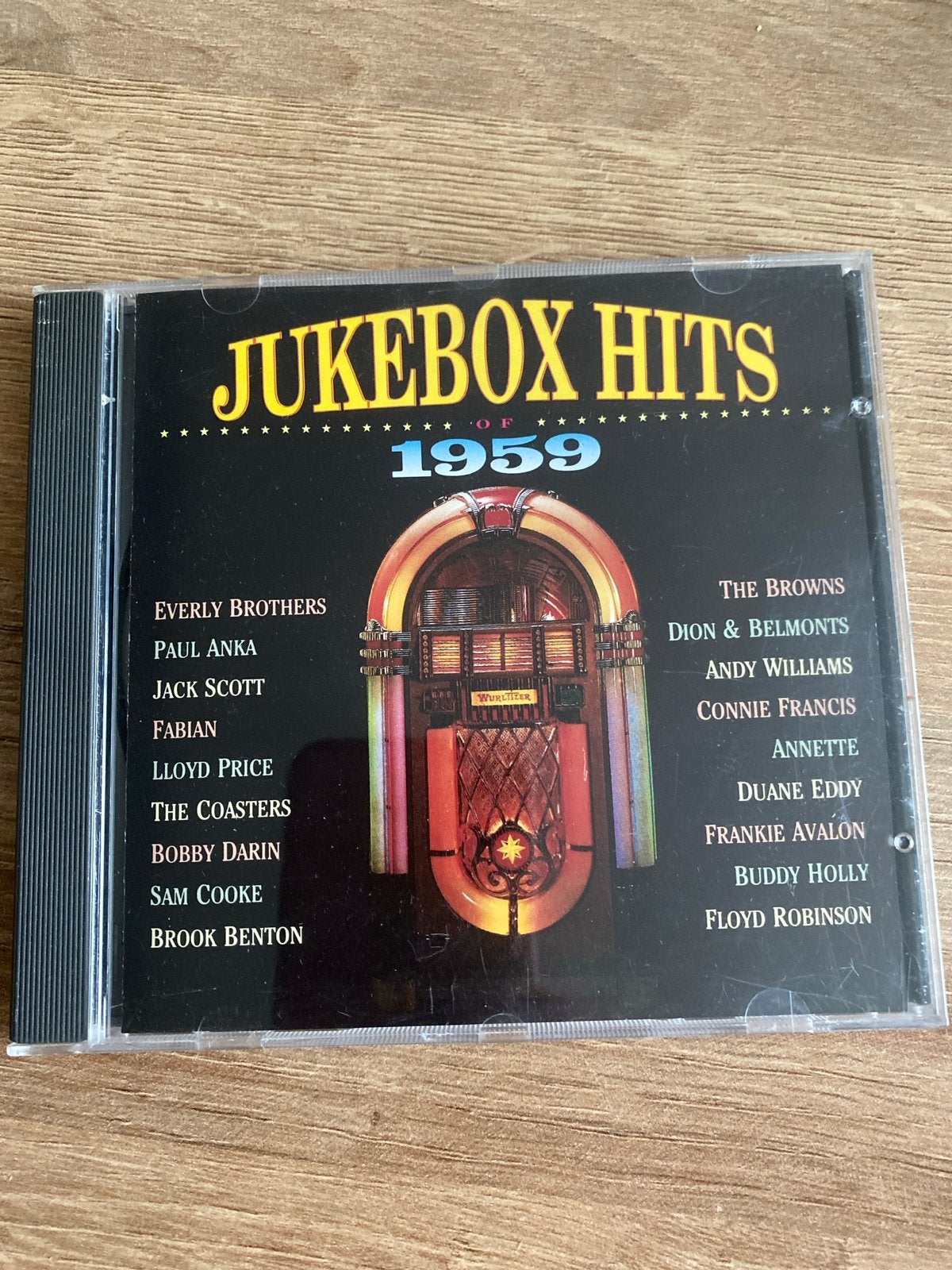 Jukebox Hits of 1959 CD - Diverse Artiesten, Gebruikt, Pop, Ophalen of Verzenden, Verzamelalbum
