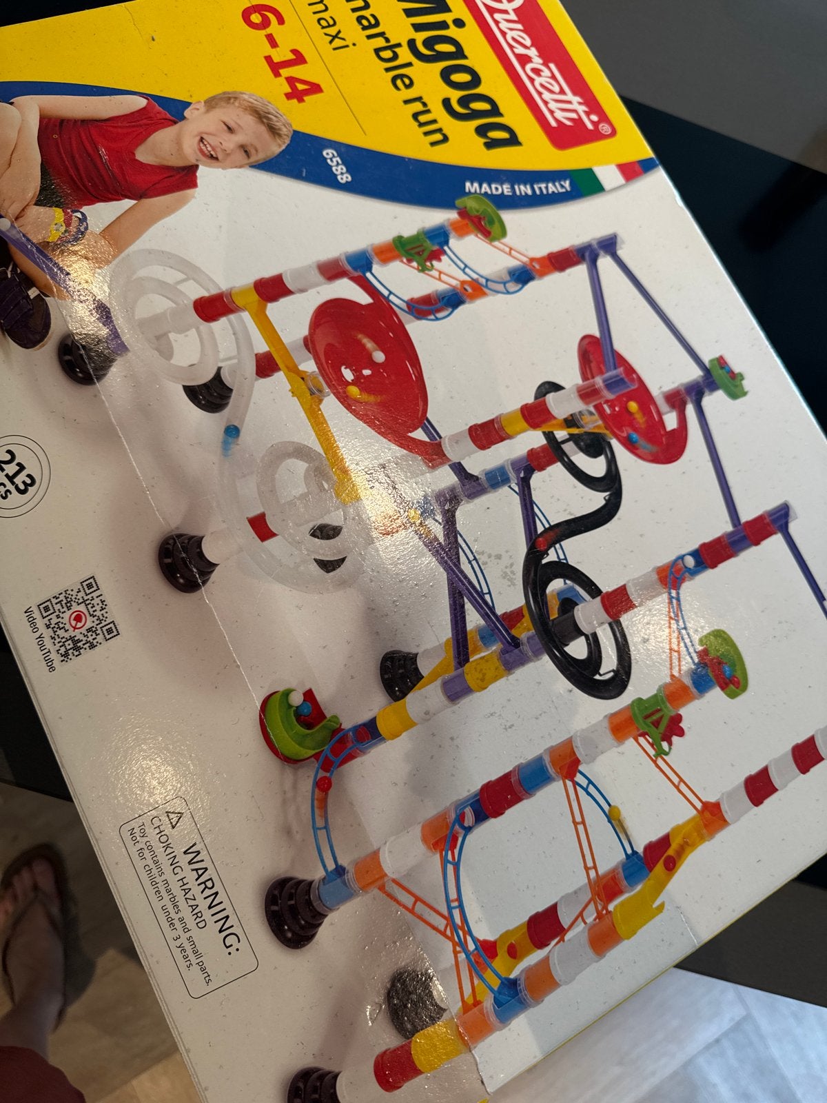 Quercetti Migoga Marble Run Maxi knikkerbaan - 213 onderdele, Ophalen, Gebruikt, Overige merken