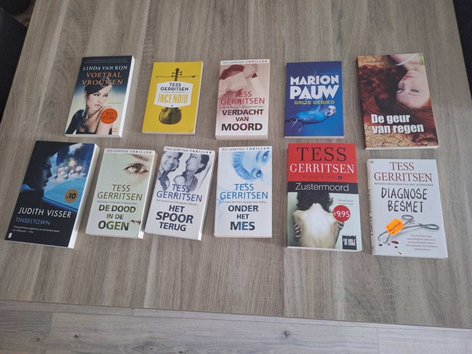 Trillers 11 stuks, Boeken, Detectives, Ophalen, Nieuw