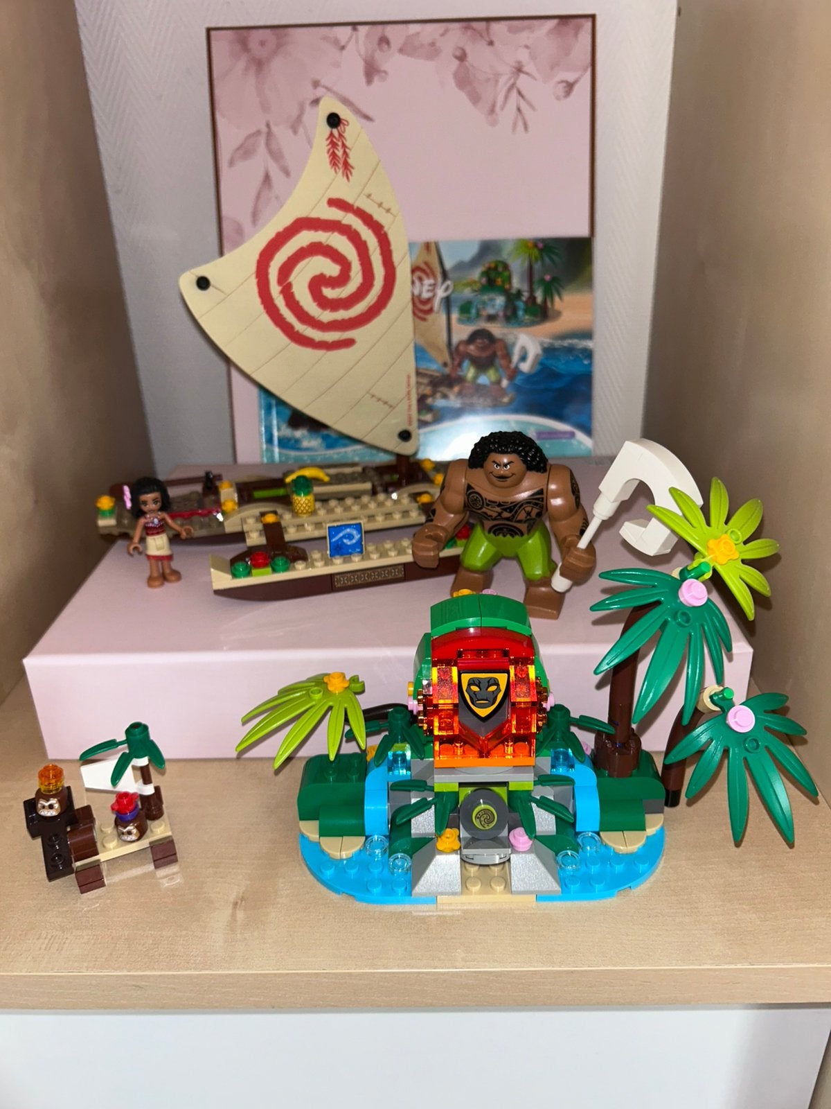LEGO 41150 Disney Vaiana's / Moana / oceaanreis met boekje, Ophalen of Verzenden, Zo goed als nieuw