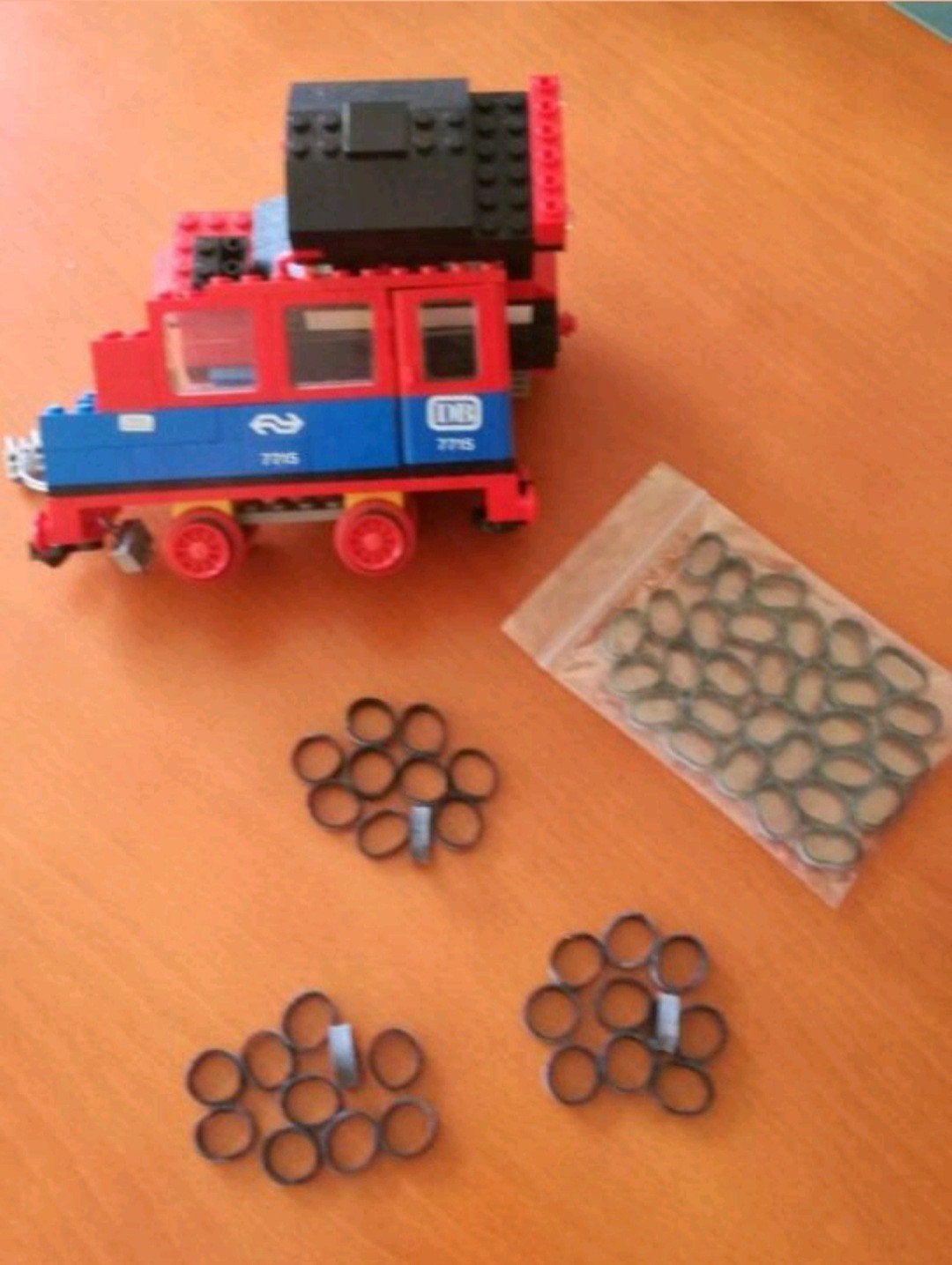 antislipbandjes,  rubber, voor de electrische legotrein, Ophalen of Verzenden, Nieuw