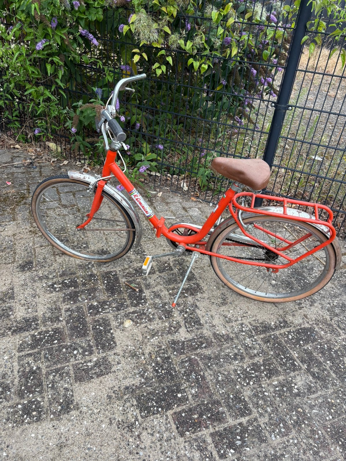 Vintage R. Geminiani Luxe demon kinderfiets Italy opknapper, Ophalen, Zo goed als nieuw, Minder dan 16 inch