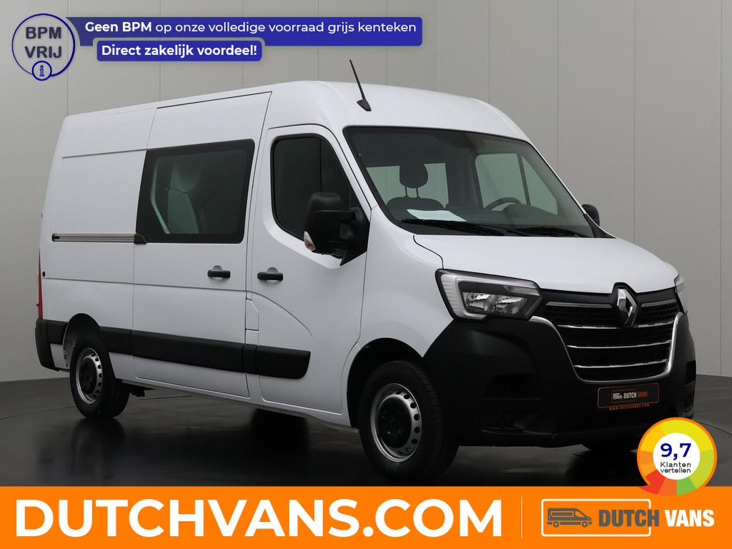 Renault Master 2.3DCi 150PK L2H2 Dubbele Cabine | 7-Persoons, Auto's, Bestelauto's, Gebruikt, 150 pk, Renault, Multifunctioneel stuurwiel