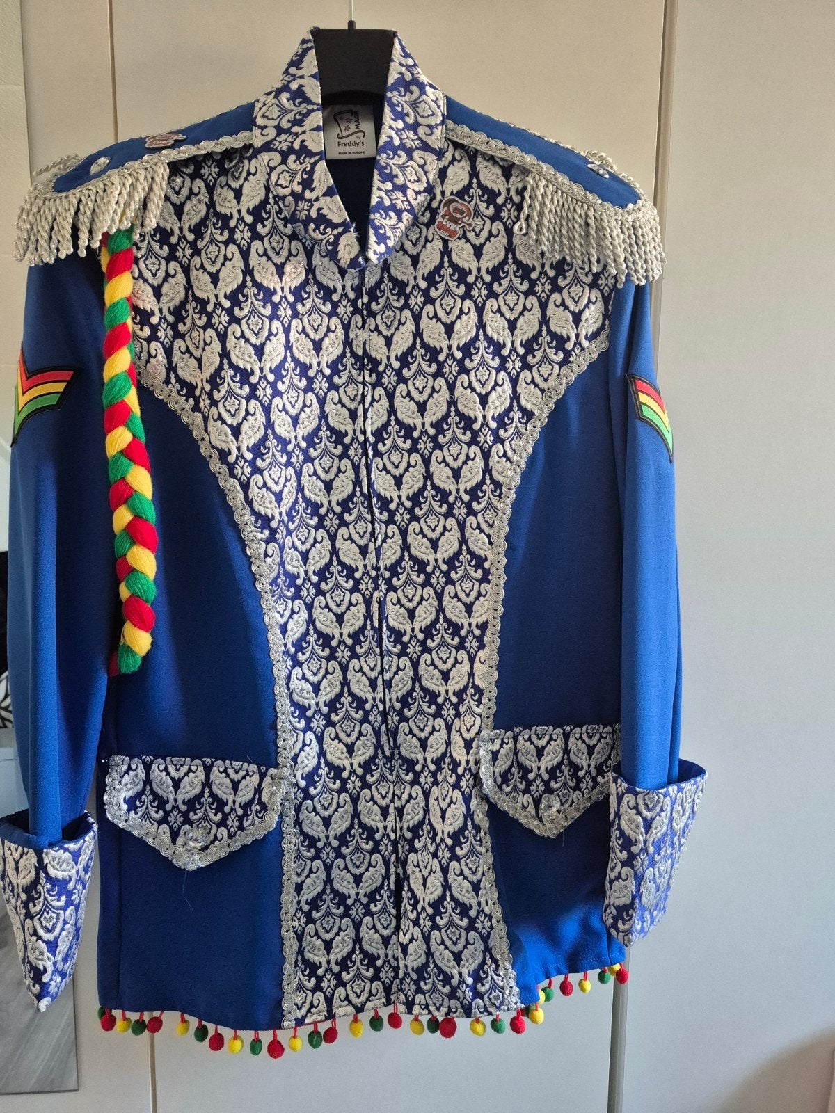 carnavalsjas, Kleding | Heren, Ophalen, Zo goed als nieuw, Maat 52/54 (L)