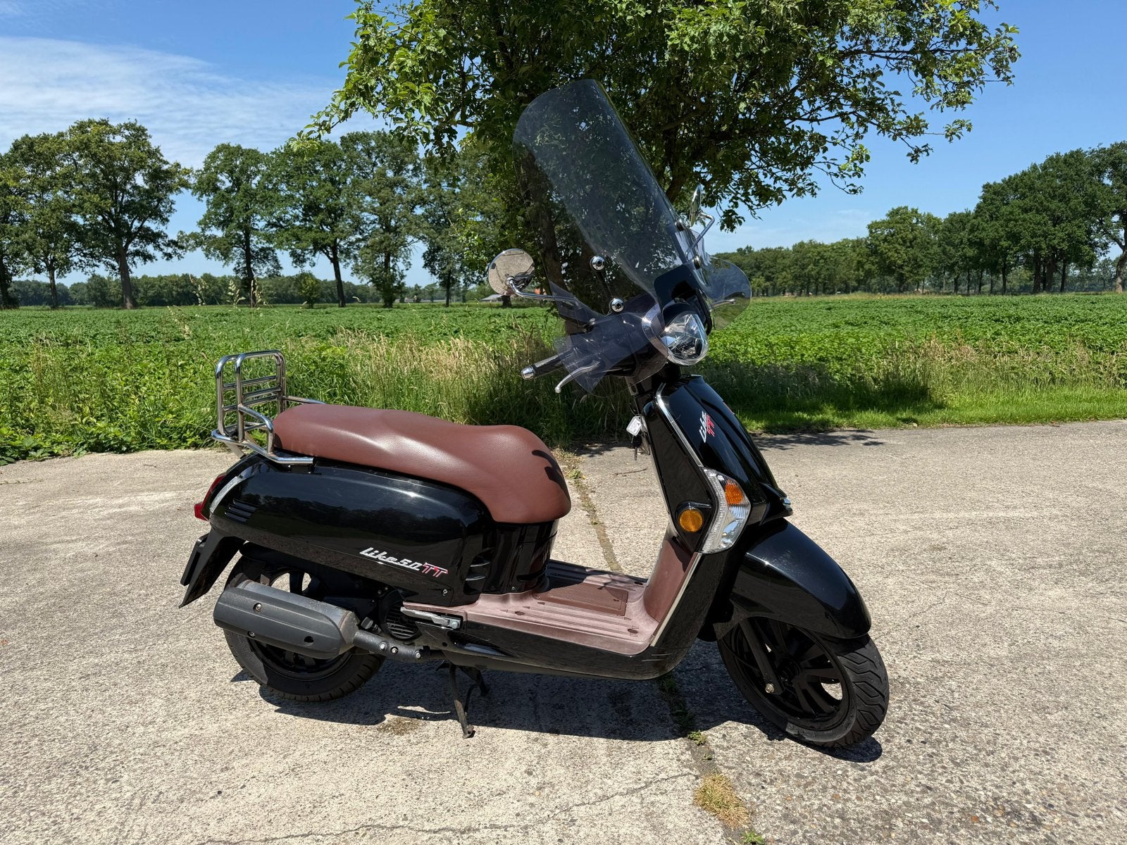 Kymco Like 50 TT uit 2014 - Nette staat, Fietsen en Brommers, Scooters | Kymco, Ophalen, Gebruikt, Maximaal 45 km/u, Like