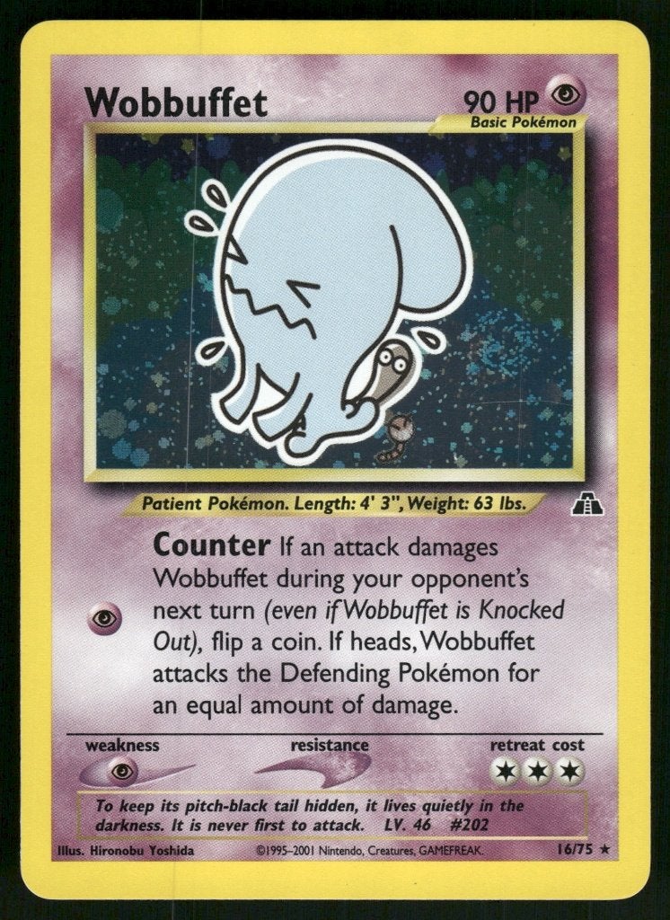 Wobbuffet 16/75 - Neo Discovery (NM), Verzenden, Gebruikt