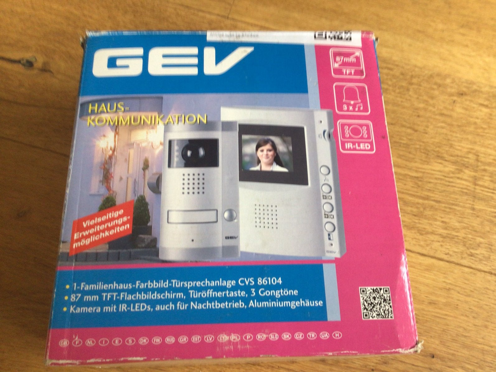 Deur intercom met kleurenscherm., Ophalen, Nieuw