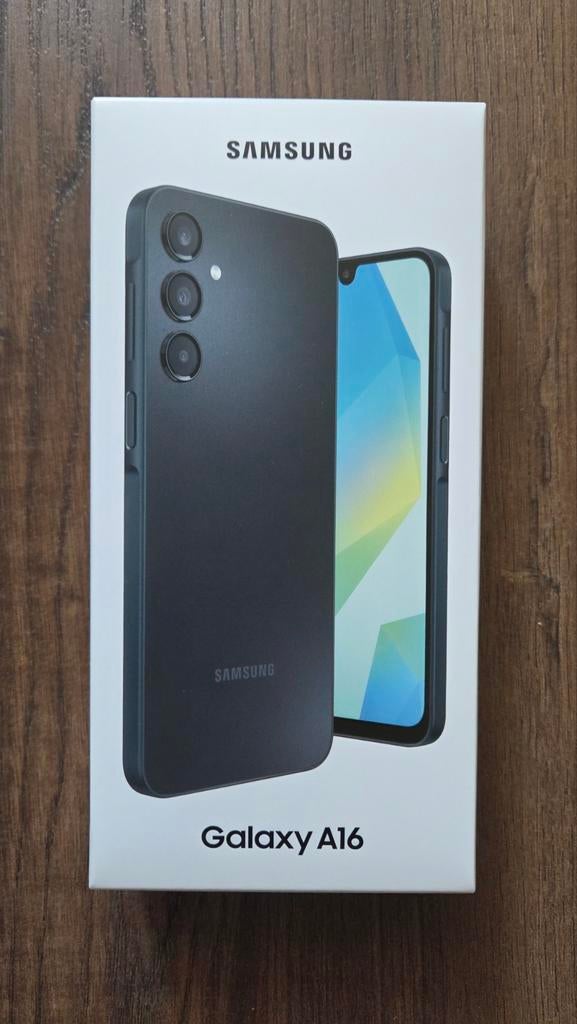 Samsung A16 - nieuw en sealed, Zwart, Nieuw, Ophalen of Verzenden, 128 GB
