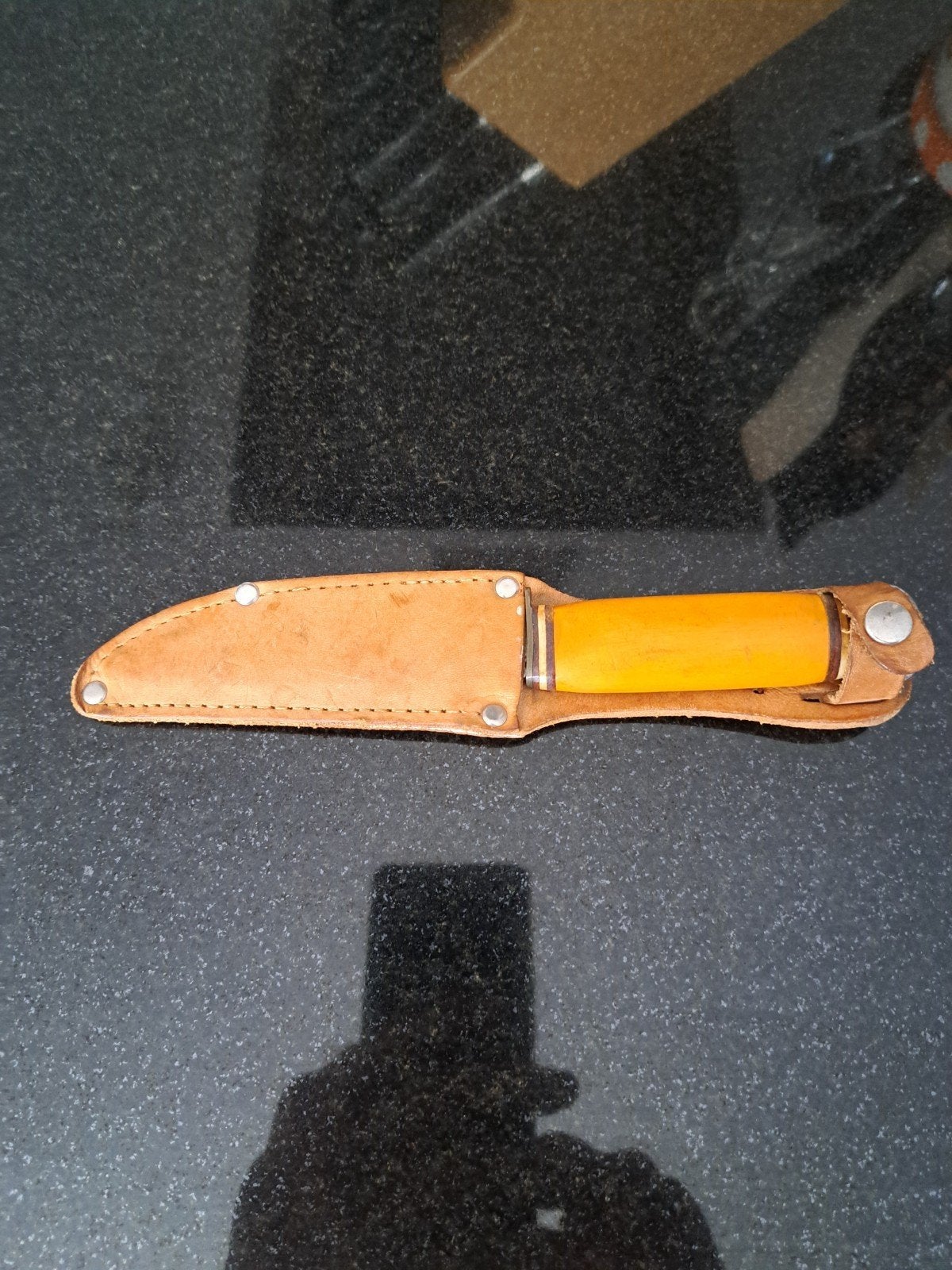 Schneidteufel Solingen mes geen zakmes. Scouting mes, Ophalen of Verzenden, Gebruikt