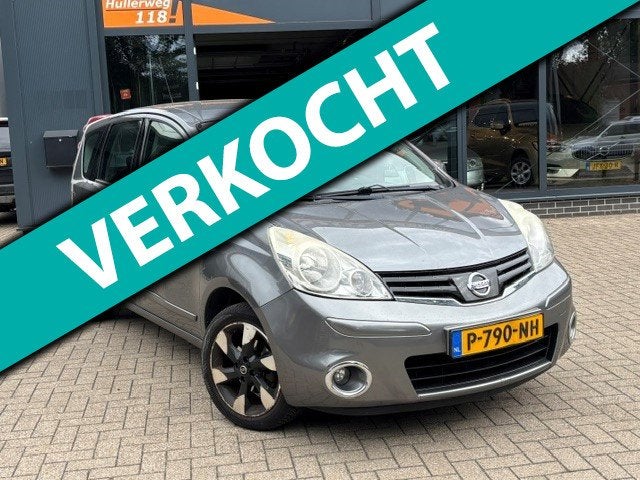 Nissan Note 1.6 Tekna/airco/cruise/trekhaak, Voorwielaandrijving, Euro 5, 15 km/l, Gebruikt