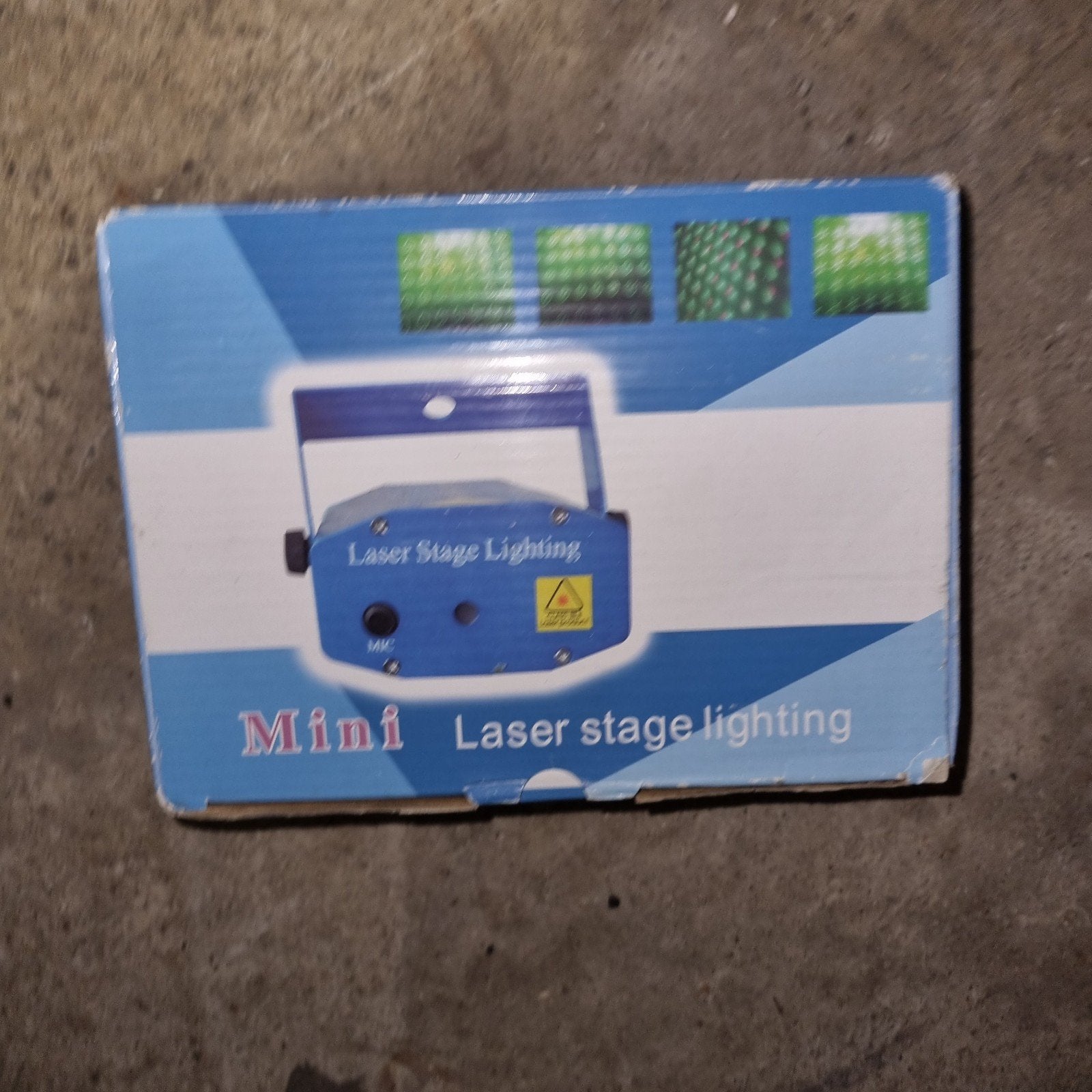 Mini Laser Stage Lighting - Feestverlichting, Ophalen of Verzenden, Zo goed als nieuw, Laser, Geluidgestuurd