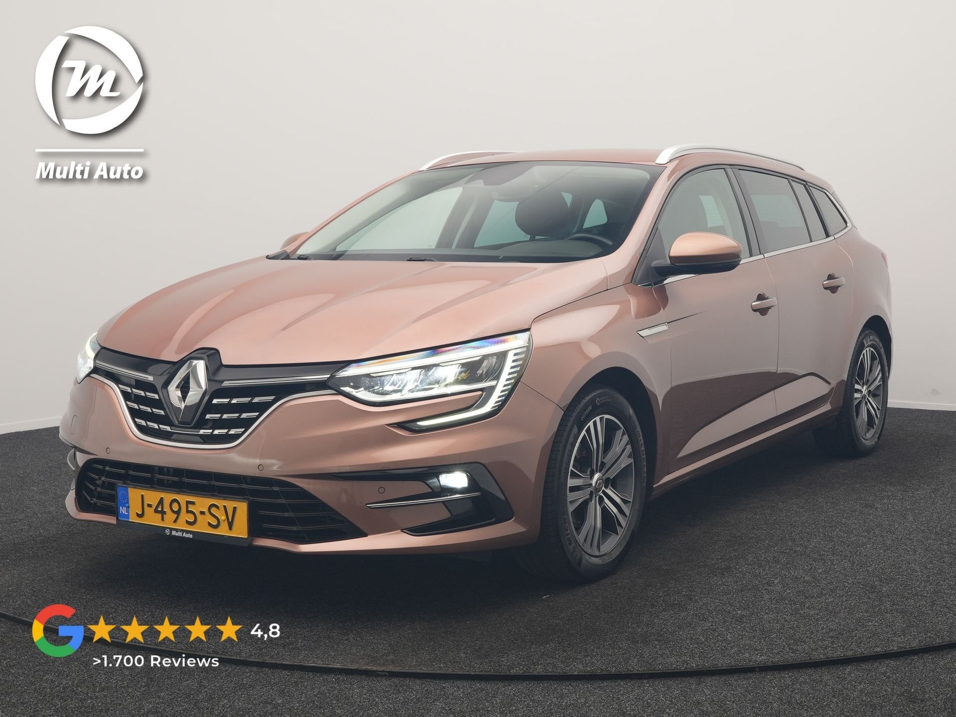 Renault Mégane Estate 1.3 TCe Intens 141pk | Trekhaak | Key, Auto's, Voorwielaandrijving, Parkeersensor, Gebruikt, 4 cilinders