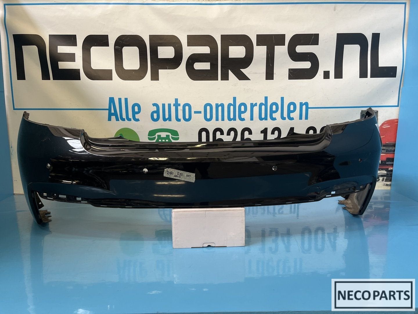 BMW 2 SERIE F22 M PAKKET ACHTERBUMPER BUMPER ORIGINEEL, Gebruikt, -, -, Ophalen of Verzenden