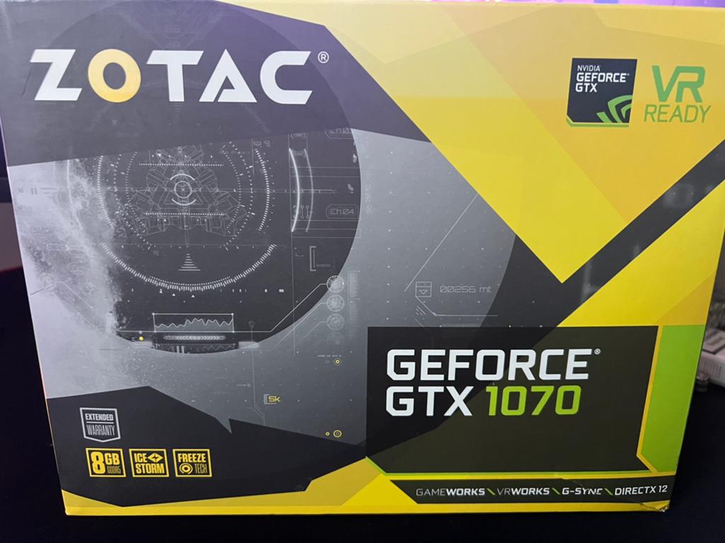 ZOTAC GeForce GTX 1070 8GB | DDR5, Computers en Software, PCI-Express 3, Ophalen of Verzenden, HDMI, Nvidia