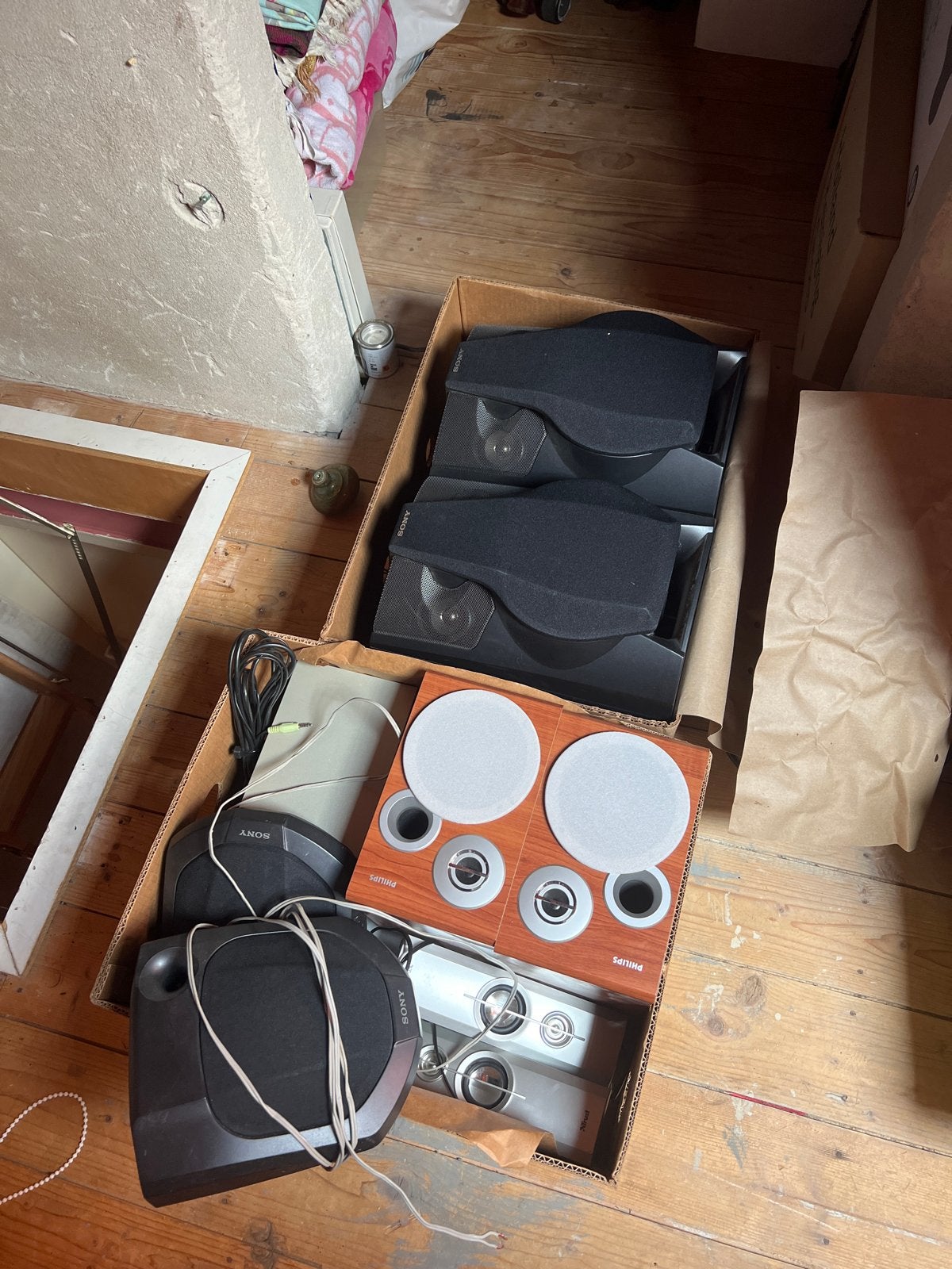 PC Speakerset, boxen en versterker, Ophalen, Gebruikt, Speakerset, Minder dan 60 watt