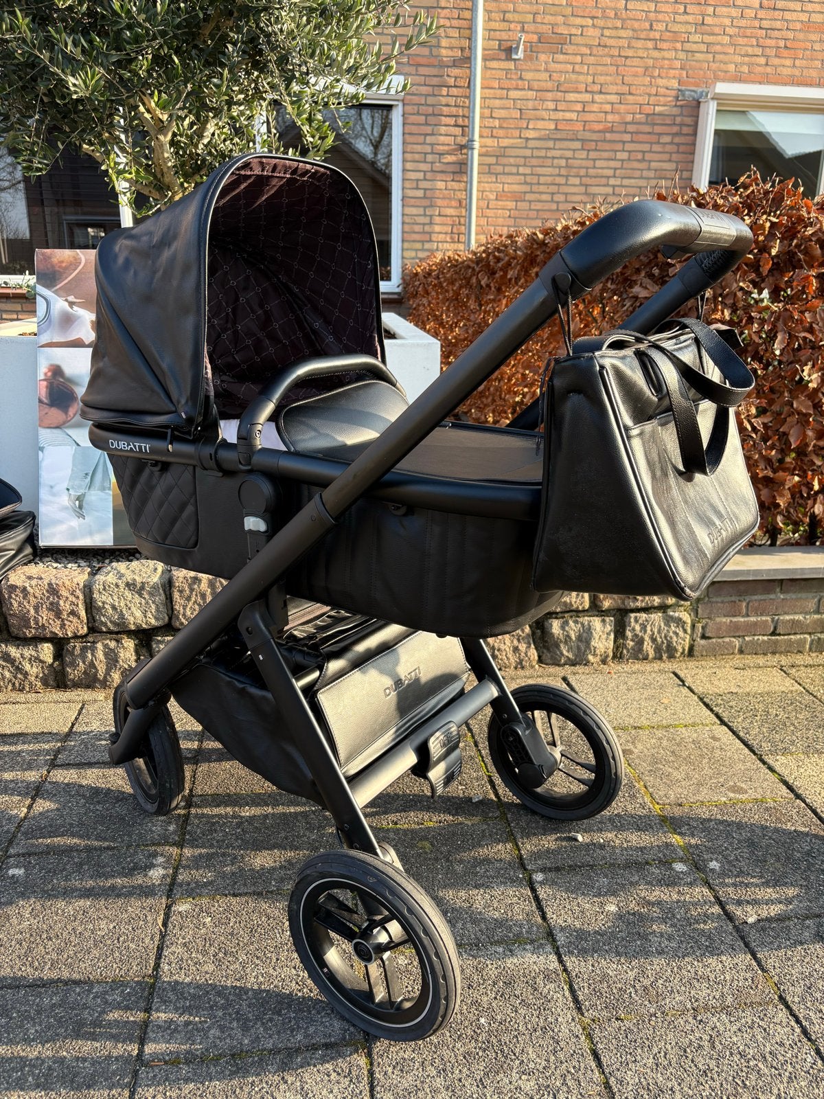 Dubatti One Leather Limited Edition - Compleet & Topstaat, Kinderen en Baby's, Kinderwagens en Combinaties, Overige merken, Luchtbanden