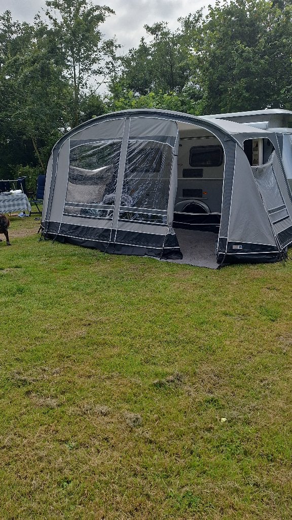 Voortent caravan - Unico Bologna voor Eriba Touring Troll, Caravans en Kamperen, Voortenten en Luifels, Ophalen, Gebruikt, Ten Cate All Season 200g/m2