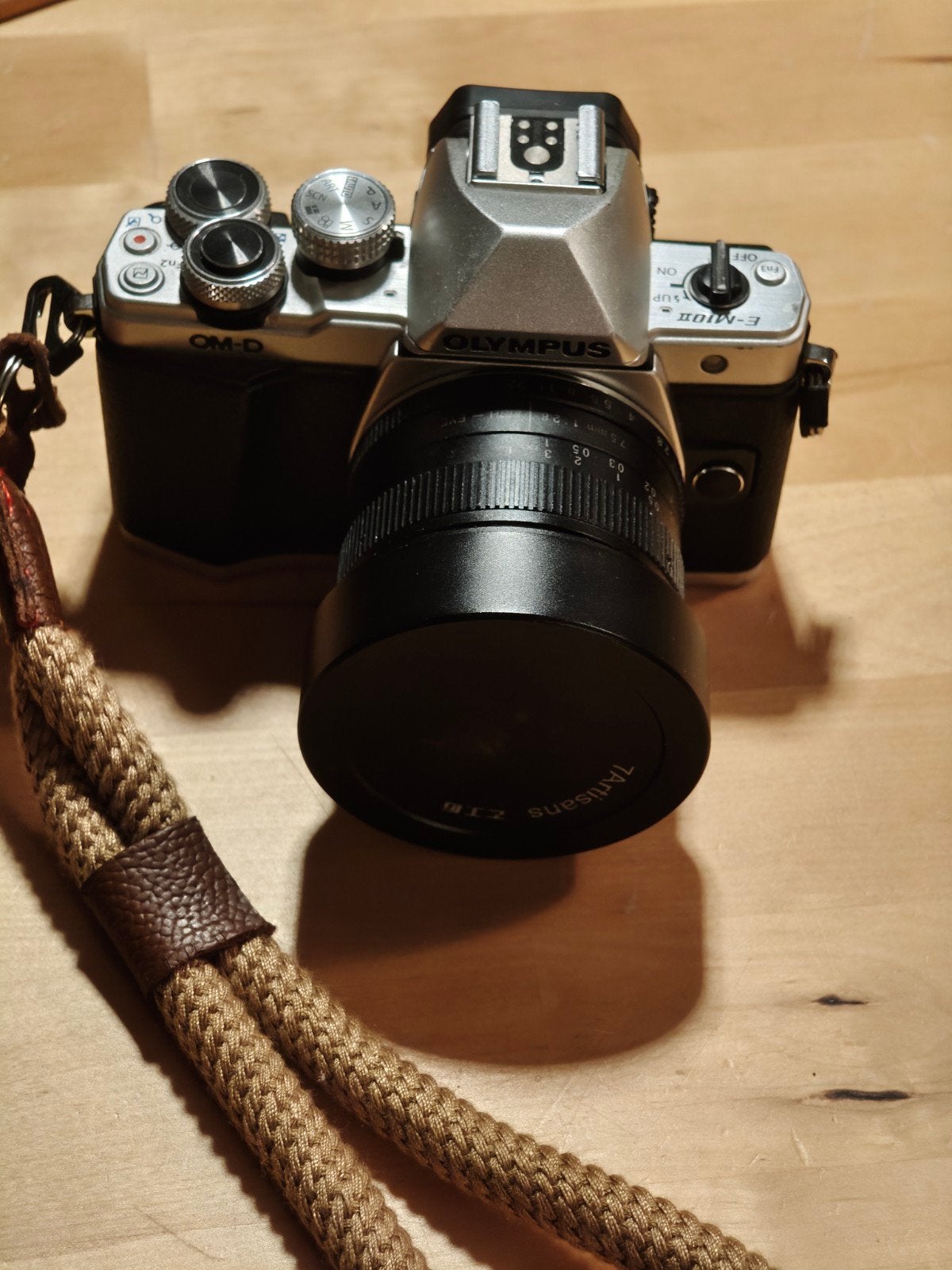 Olympus OM-D E-M10 Mark II body (zilver), Audio, Tv en Foto, Ophalen, Olympus, Geen optische zoom