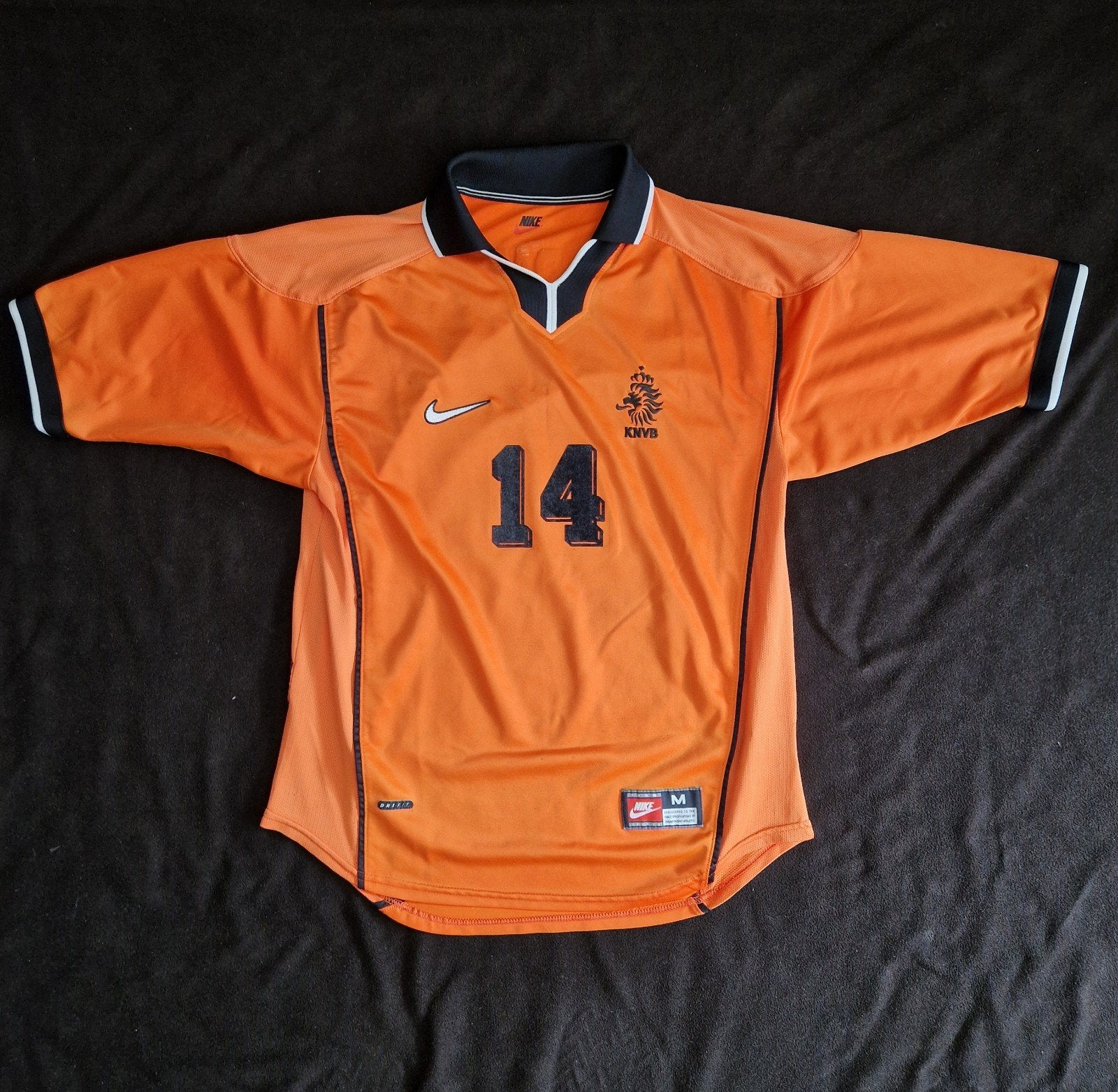 Origineel Nederlands elftal shirt 1998, Maat 48/50 (M), Nike, Oranje, Ophalen of Verzenden