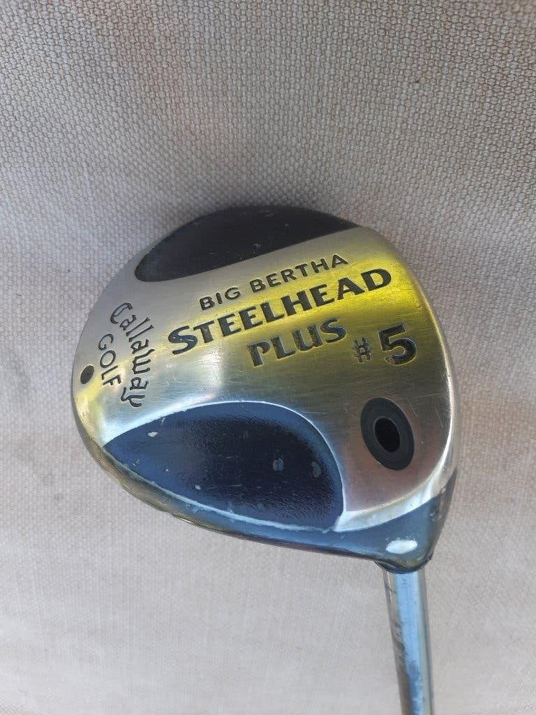 Callaway Big Bertha Steelhead Plus Houten 5 graphite shaft, Sport en Fitness, Golf, Ophalen of Verzenden, Gebruikt, Set, Callaway