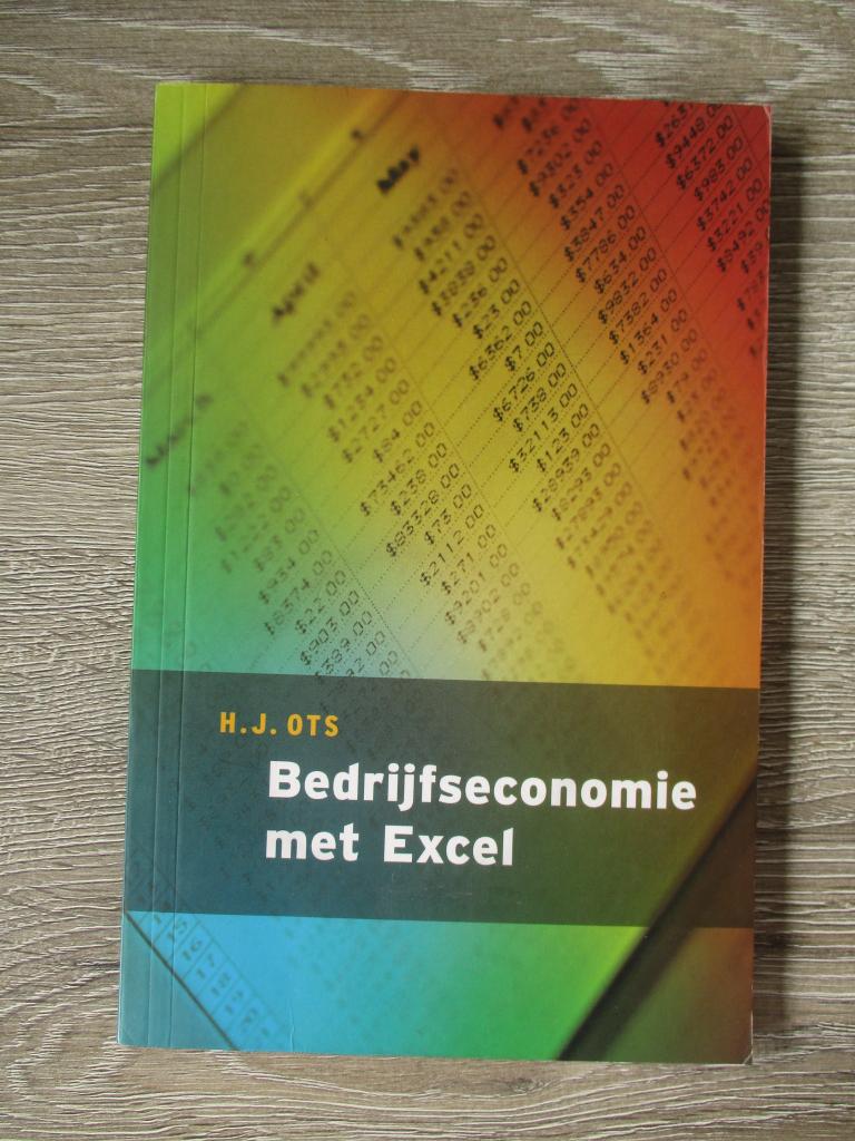 Bedrijfseconomie met Excel - H.J. Ots, Ophalen of Verzenden, Alpha, Gelezen, HBO
